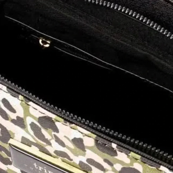NWT Trina Turk Leopard Tote w/Adjustable Strap - Picture 4 of 5